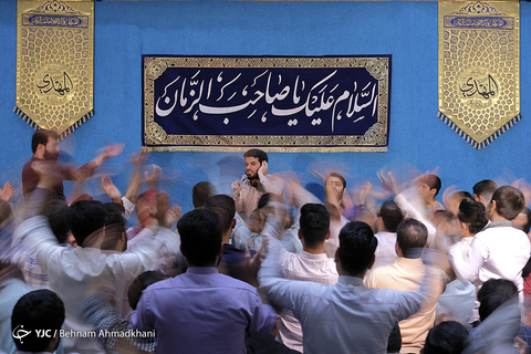 مراسم جشن میلاد امام زمان (عج) در آستان مقدس امامزاده قاضی الصابر (ع)
