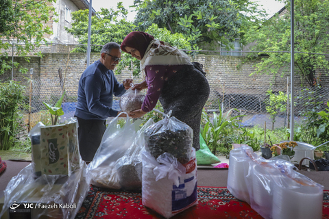 جشن نیمه شعبان در کوچه شقایق