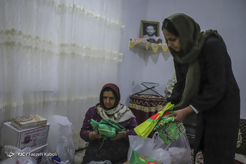 جشن نیمه شعبان در کوچه شقایق