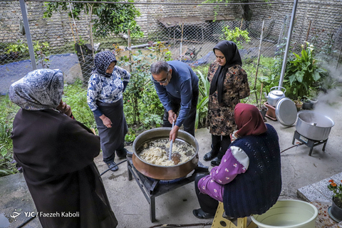 جشن نیمه شعبان در کوچه شقایق