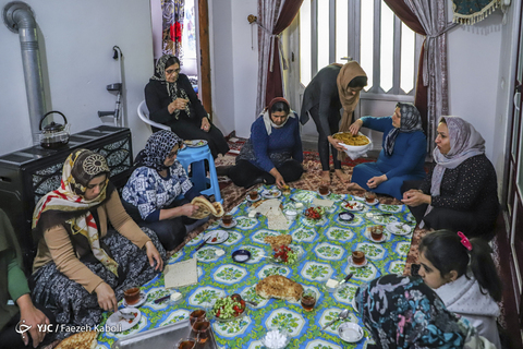 جشن نیمه شعبان در کوچه شقایق