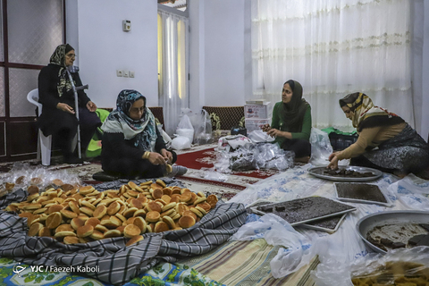 جشن نیمه شعبان در کوچه شقایق