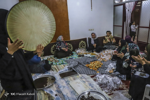 جشن نیمه شعبان در کوچه شقایق