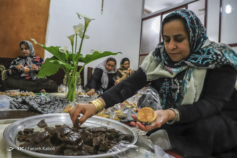 جشن نیمه شعبان در کوچه شقایق