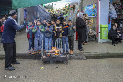 جشن نیمه شعبان در کوچه شقایق
