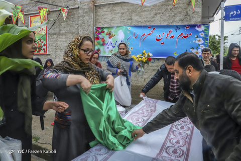 جشن نیمه شعبان در کوچه شقایق