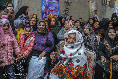 جشن نیمه شعبان در کوچه شقایق