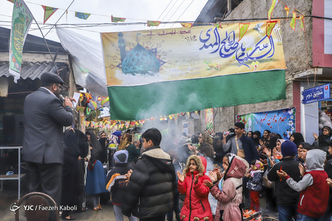 جشن نیمه شعبان در کوچه شقایق