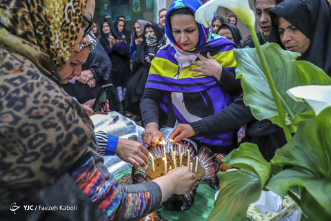 جشن نیمه شعبان در کوچه شقایق