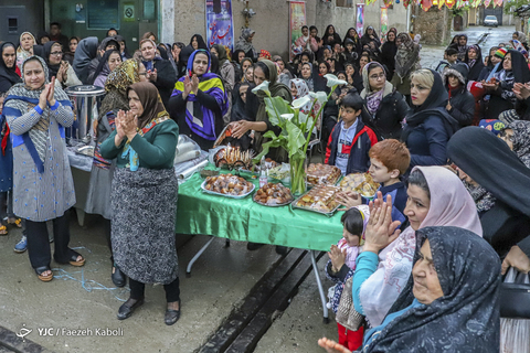 جشن نیمه شعبان در کوچه شقایق