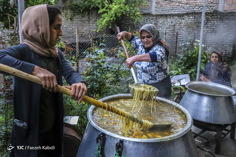 جشن نیمه شعبان در کوچه شقایق