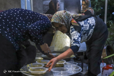 جشن نیمه شعبان در کوچه شقایق