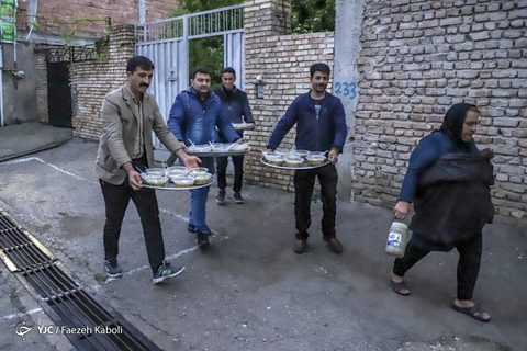 جشن نیمه شعبان در کوچه شقایق