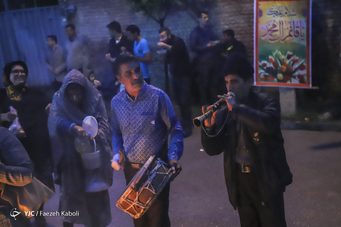 جشن نیمه شعبان در کوچه شقایق