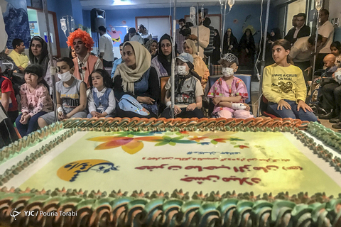 جشن نیمه شعبان در بیمارستان کودکان بهرامی