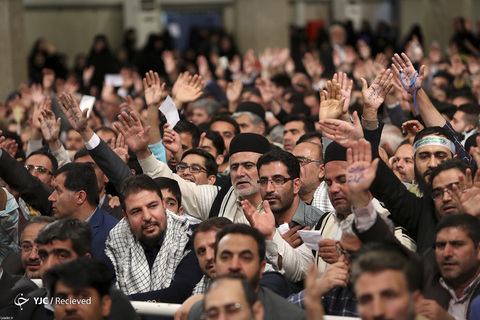 دیدار معلمان و فرهنگیان با رهبر معظم انقلاب