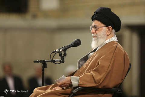 دیدار معلمان و فرهنگیان با رهبر معظم انقلاب