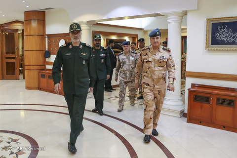 دیدار فرماندهان عالی‌رتبه عراق با وزیر دفاع