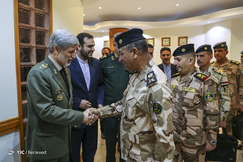 دیدار فرماندهان عالی‌رتبه عراق با وزیر دفاع