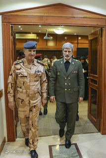 دیدار فرماندهان عالی‌رتبه عراق با وزیر دفاع