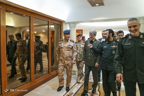 دیدار فرماندهان عالی‌رتبه عراق با وزیر دفاع