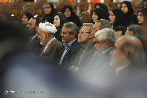 دیدار  فرهنگیان نمونه کشوری با رییس مجلس شورای اسلامی