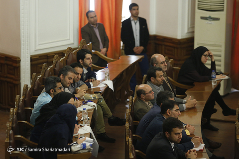دیدار  فرهنگیان نمونه کشوری با رییس مجلس شورای اسلامی