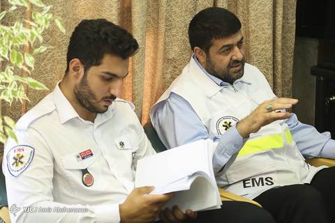 نشست خبری رئیس سازمان اورژانس کشور
