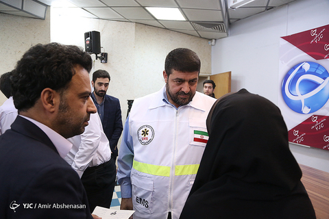 نشست خبری رئیس سازمان اورژانس کشور