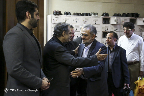 مراسم ترحیم مادر شهیدان طهرانی مقدم