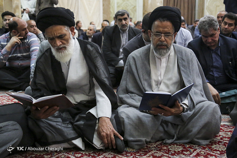 مراسم ترحیم مادر شهیدان طهرانی مقدم