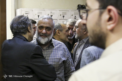 مراسم ترحیم مادر شهیدان طهرانی مقدم