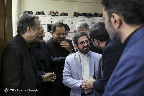 مراسم ترحیم مادر شهیدان طهرانی مقدم