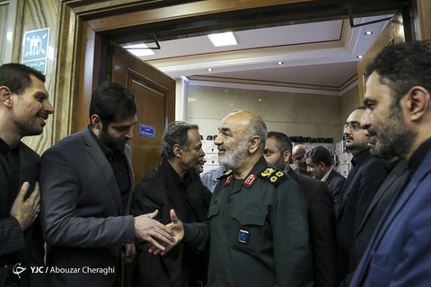 مراسم ترحیم مادر شهیدان طهرانی مقدم