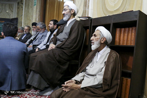 مراسم ترحیم مادر شهیدان طهرانی مقدم