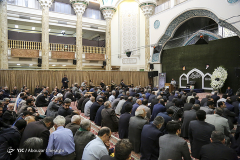 مراسم ترحیم مادر شهیدان طهرانی مقدم