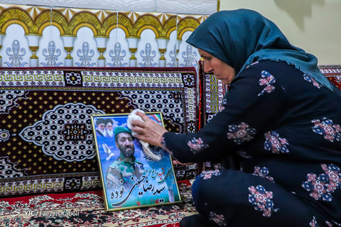 اولین افطار مهمان شهید مدافع حرم