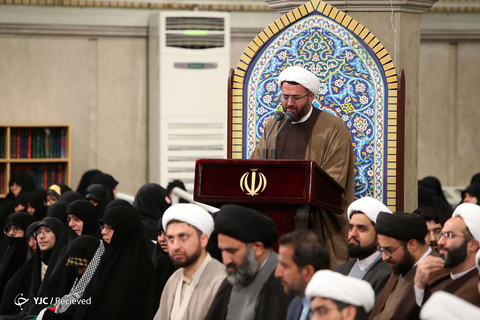 دیدار جمعی از طلاب سراسر کشور با رهبر انقلاب