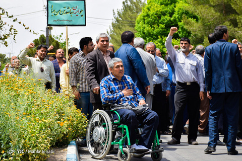 راهپیمایی حمایتی از تصمیم شورای عالی امنیت - کرمان