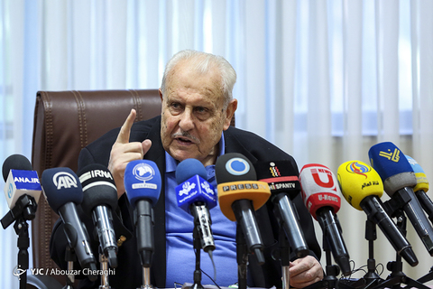 صلاح زواوی، سفیر فلسطین در نشست خبری سالگرد روز نکبت