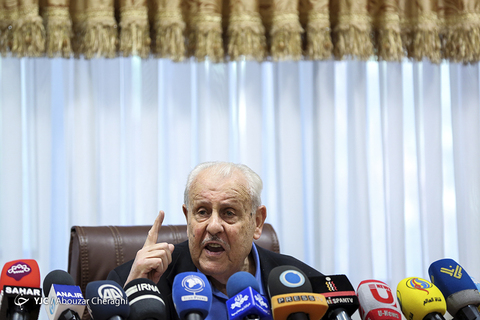صلاح زواوی، سفیر فلسطین در نشست خبری سالگرد روز نکبت