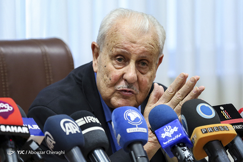 صلاح زواوی، سفیر فلسطین در نشست خبری سالگرد روز نکبت
