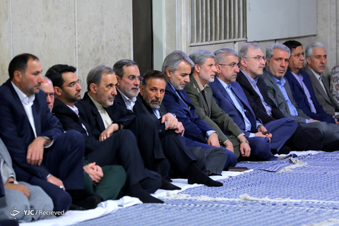 دیدار مسئولان نظام با رهبر انقلاب