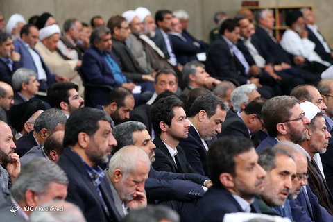دیدار مسئولان نظام با رهبر انقلاب