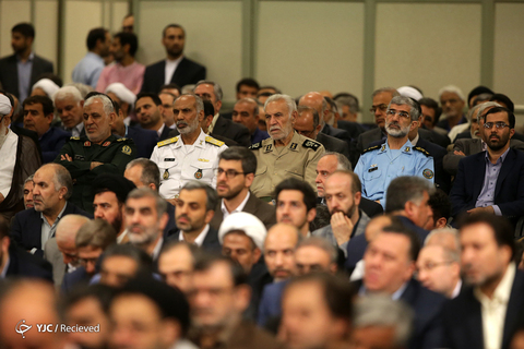 دیدار مسئولان نظام با رهبر انقلاب