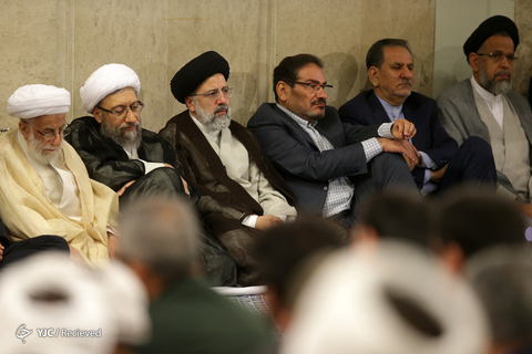 دیدار مسئولان نظام با رهبر انقلاب