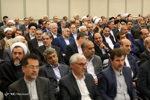 دیدار مسئولان نظام با رهبر انقلاب