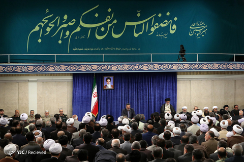 دیدار مسئولان نظام با رهبر انقلاب
