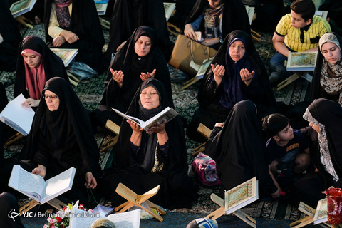 محفل اُنس با قرآن کریم در حرم حضرت عبدالعظیم حسنی (ع)