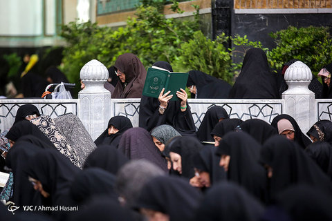 مراسم ترتیل خوانی قرآن کریم در حرم مطهر امام رضا (علیه السلام)